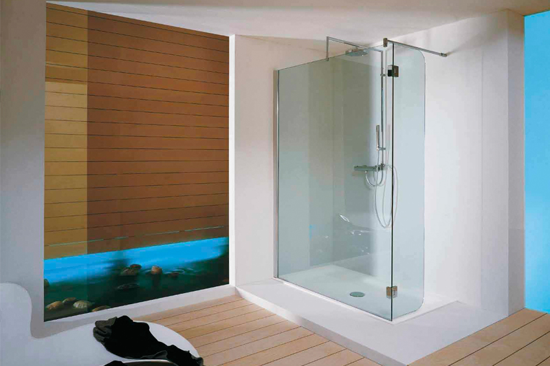 mamparas baño abatibles