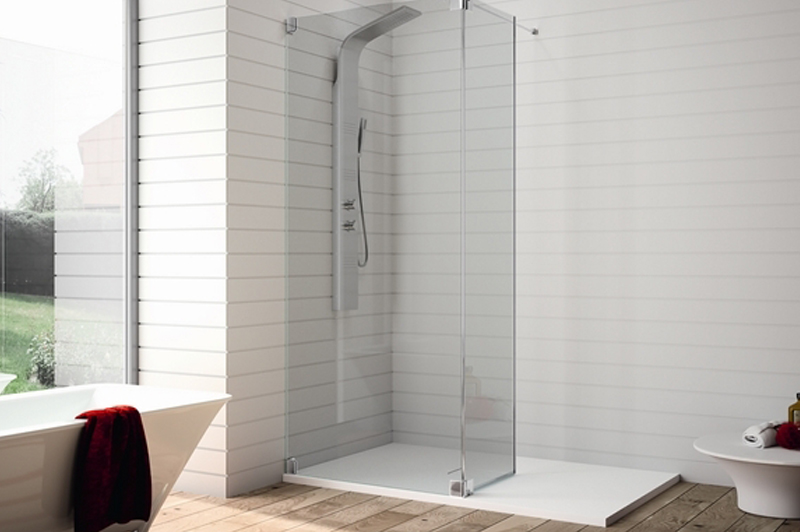 mamparas baño abatibles