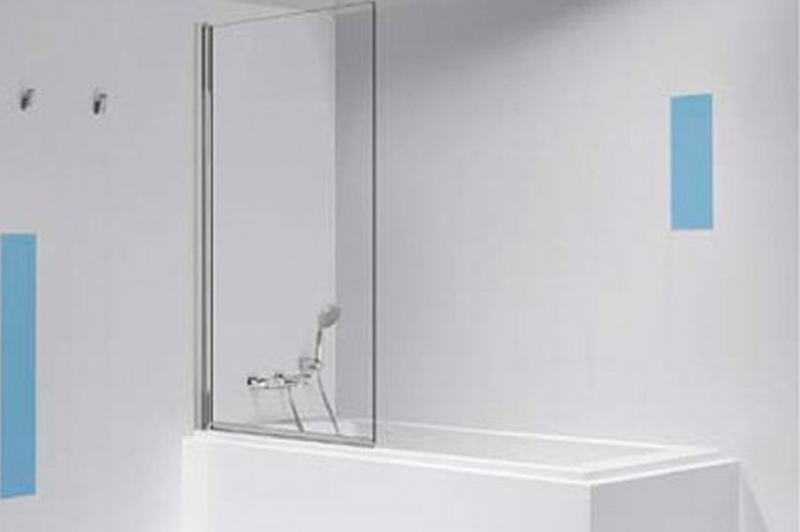 Mampara fija de baño